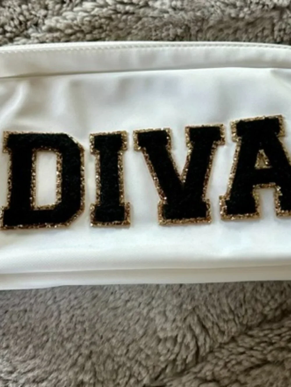 Stoney Clover Lane Small DIVA Zipper Cosmetic Pouch